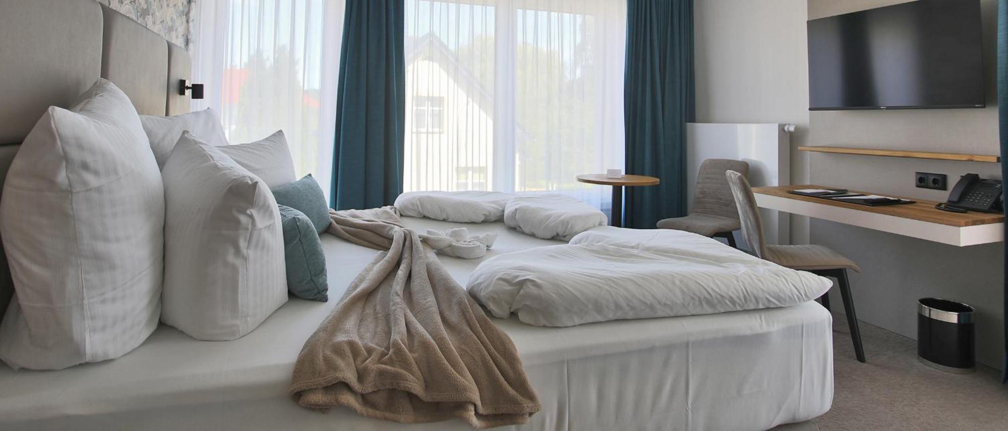 Sandbank Hotel & Appartements Lubmin Bagian luar foto